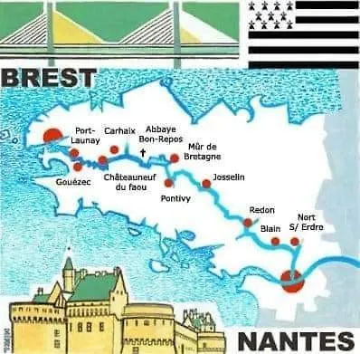 Chateauneuf-du-faou, Finistre, Brittany 度假居 Châteauneuf-du-Faou